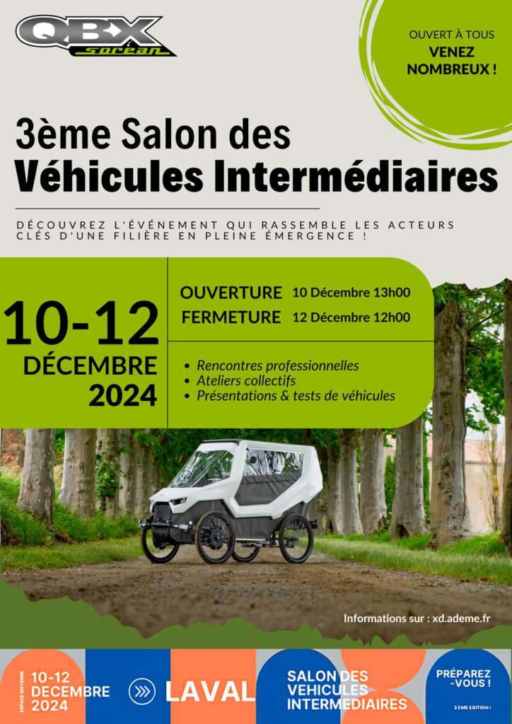 Affiche du 3ème salon des véhicules intermédiaires